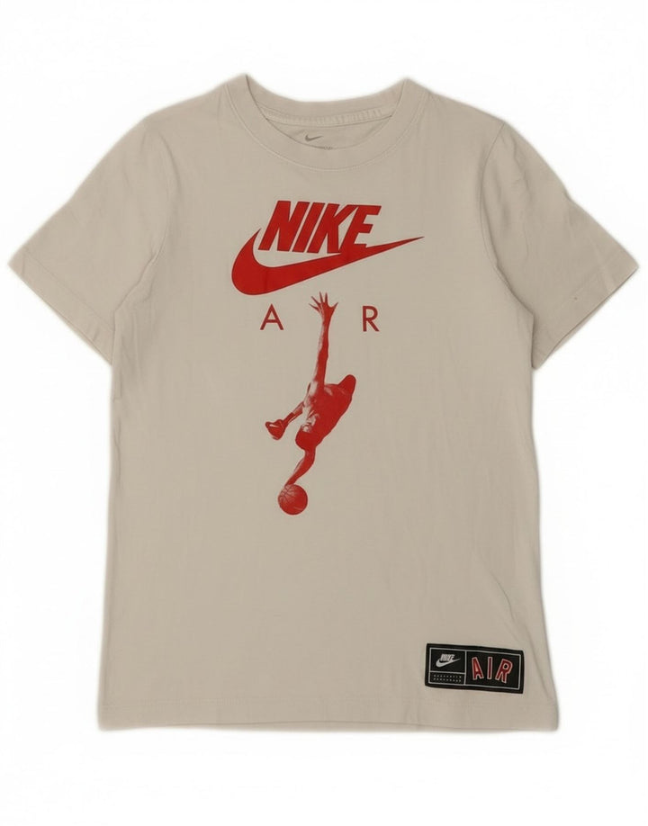 Camiseta Nike Boys Graphic Top 10-11 Anos Médio Algodão Branco