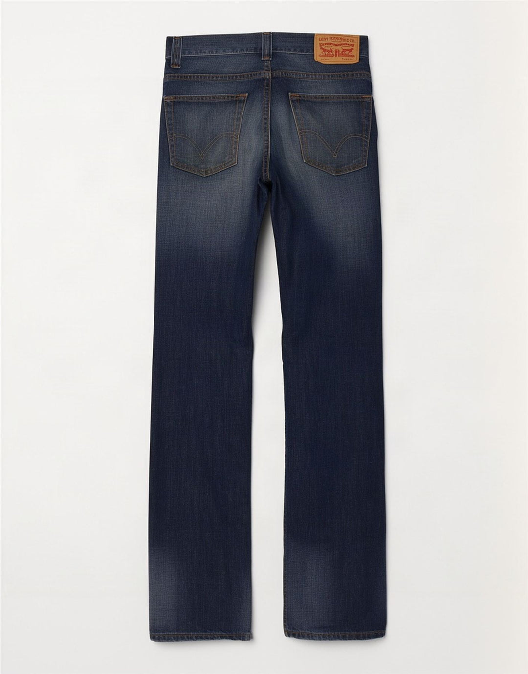 Levi's Masculino 506 Straight Jeans W30 L34 Azul Marinho Algodão