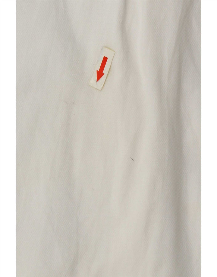 Camisa masculina Benetton pequena branca