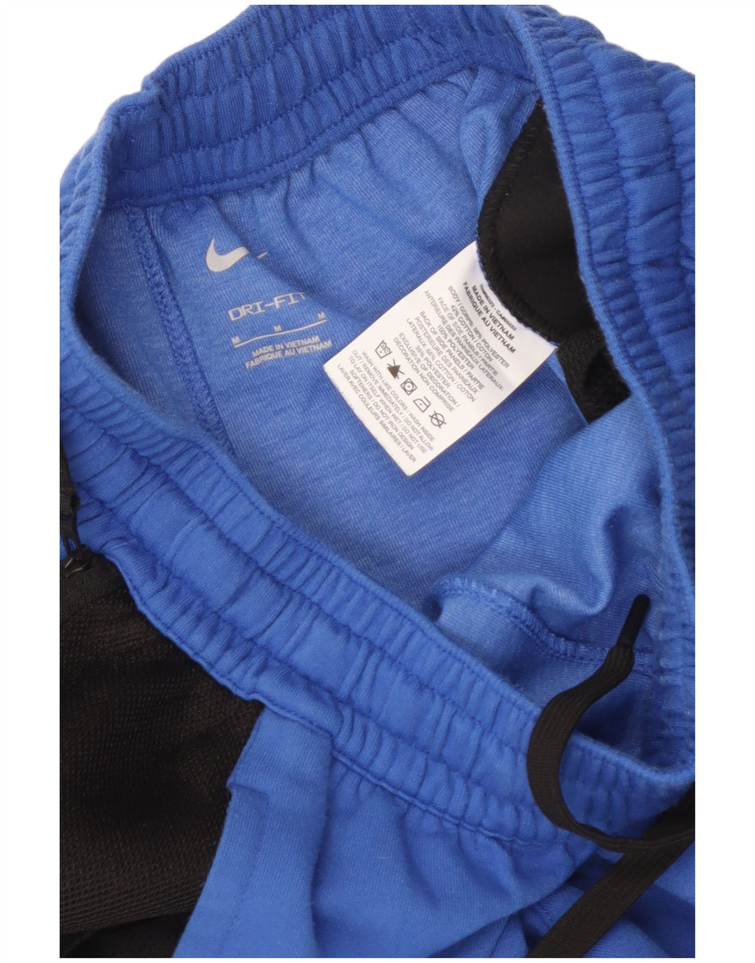 Nike Mens Dri Fit Calças de treino Joggers Medium Blue Colourblock