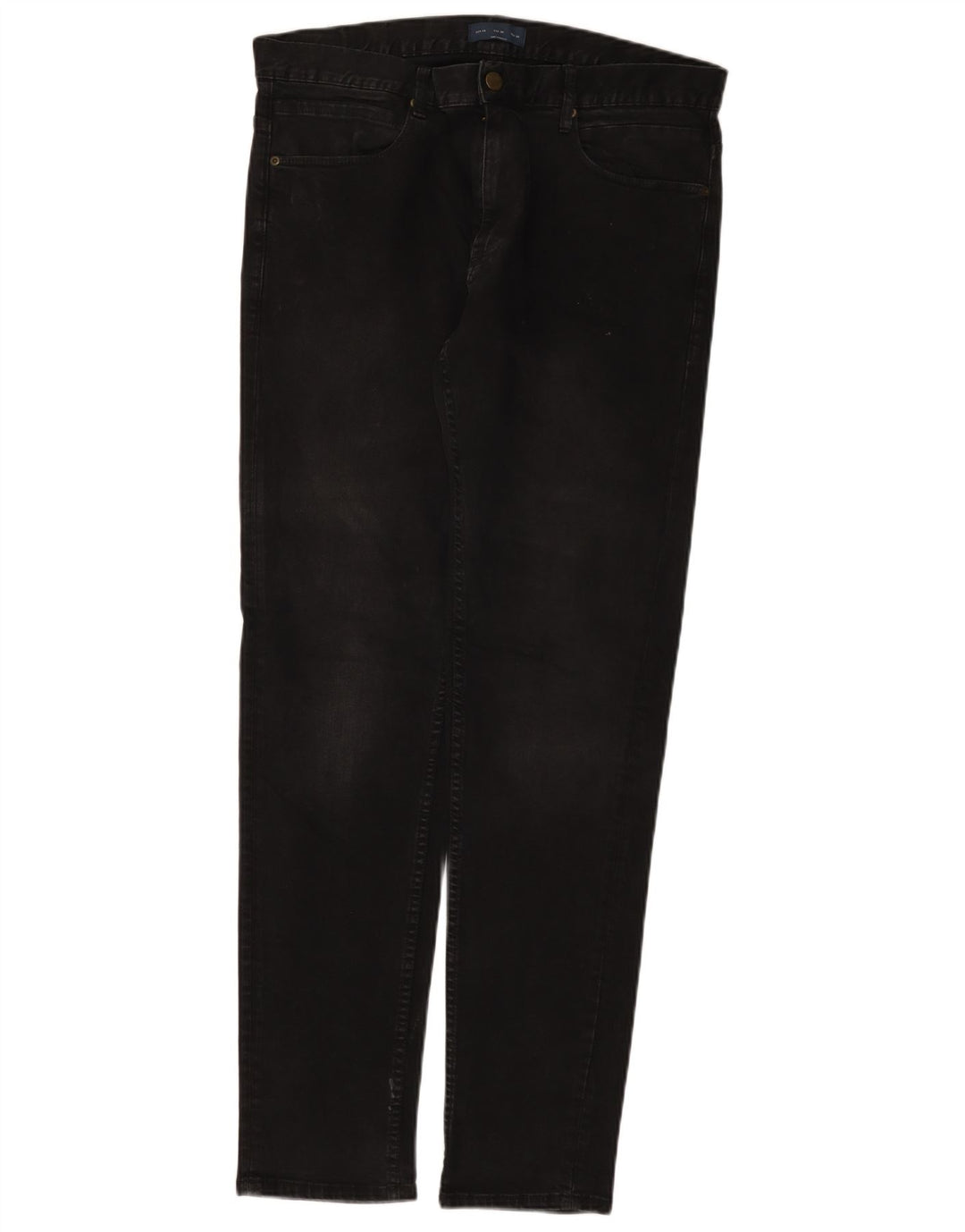 Zara Mens Slim Jeans EU 46 XL W36 L33 Preto
