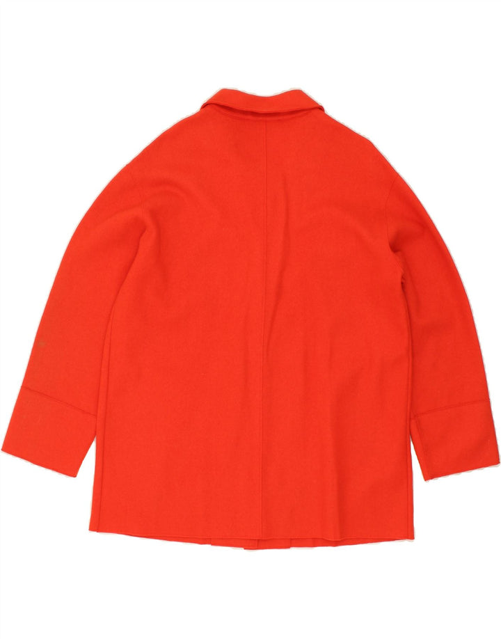 GISPA Womens Oversized Overcoat UK 12 Medium  Red Vintage Gispa and Second-Hand Gispa from Messina Hembry 