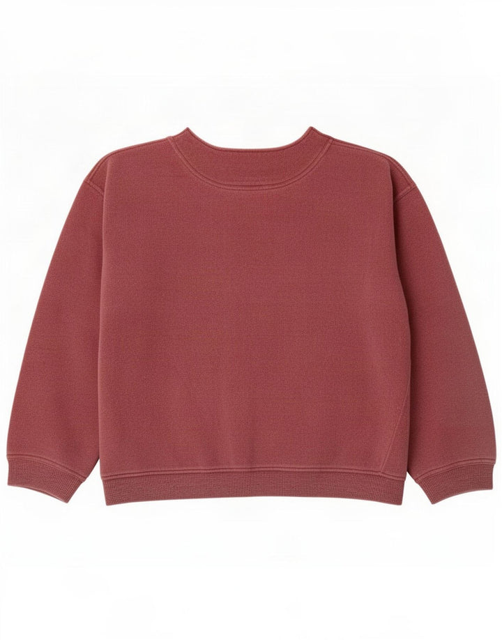 Suéter cardigã masculino vintage vermelho médio