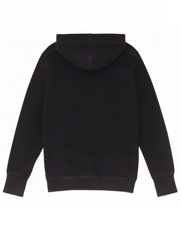 Superdry feminino gráfico moletom com capuz UK 14 médio algodão azul marinho