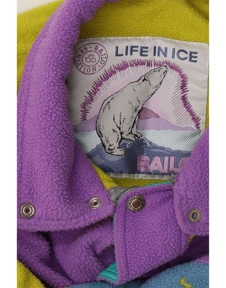 Jaqueta de lã feminina Bailo UK 42 XL multicolorido bloco colorido