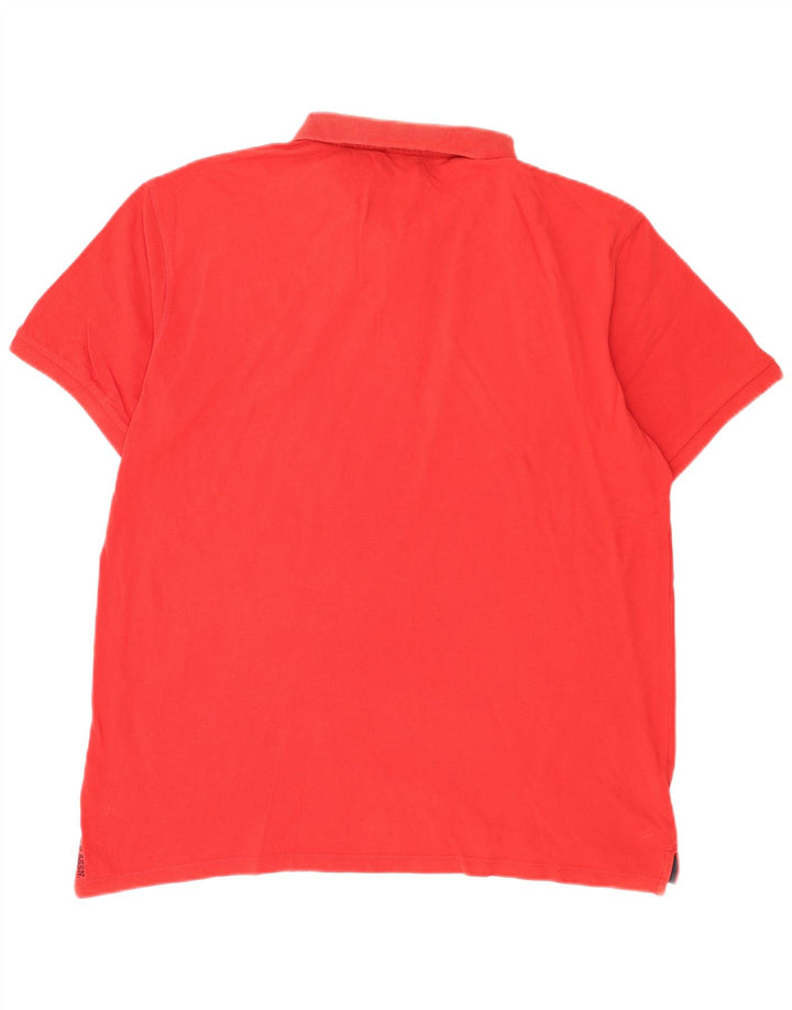 US Polo Assn. Camisa pólo masculina 2XL vermelha