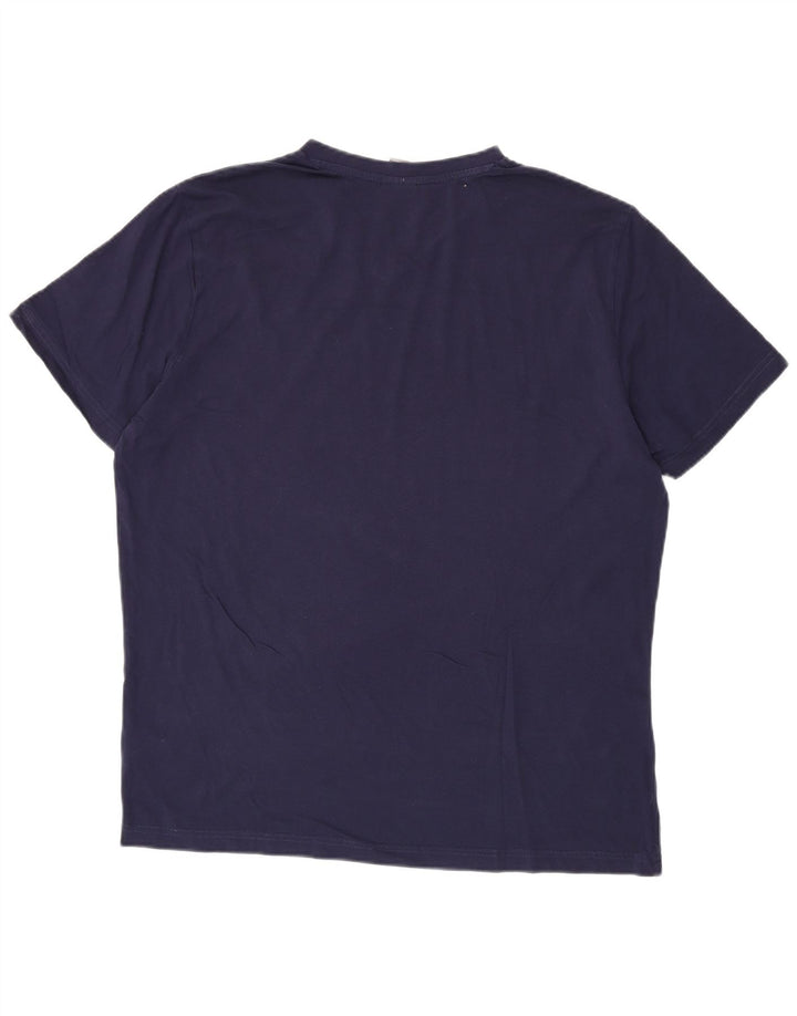 Camiseta masculina PUMA Top XL azul marinho algodão