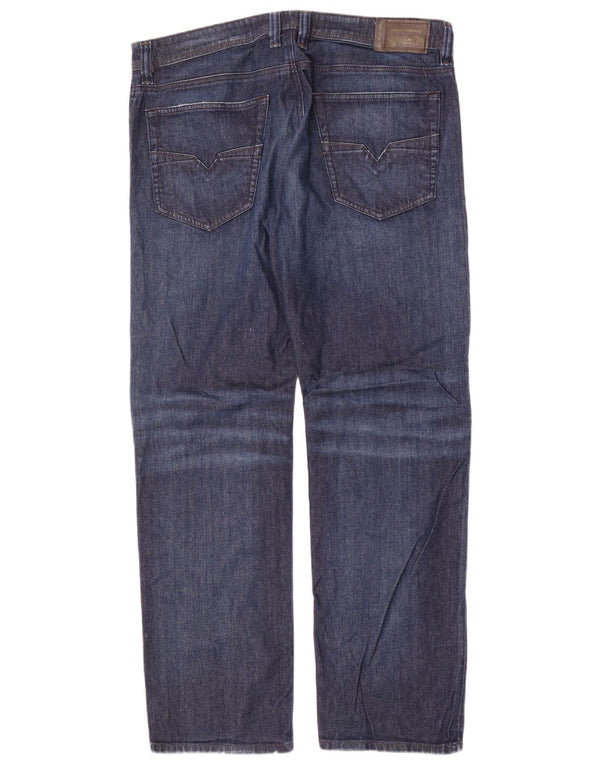 Jeans retos masculinos Diesel W36 L32 algodão azul