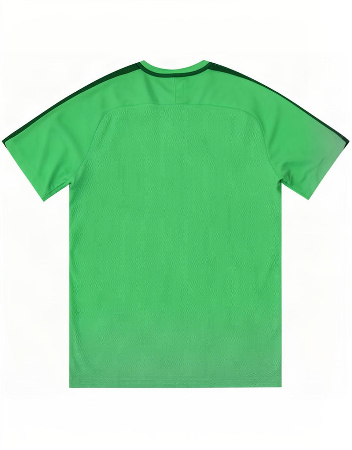 Camiseta Nike Masculina Dri Fit Graphic Top Verde Médio Colourblock Poliéster