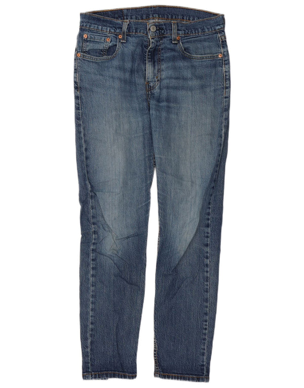 Calça jeans masculina Levi's 502 Hi-Ball Tapered W30 L28 azul algodão