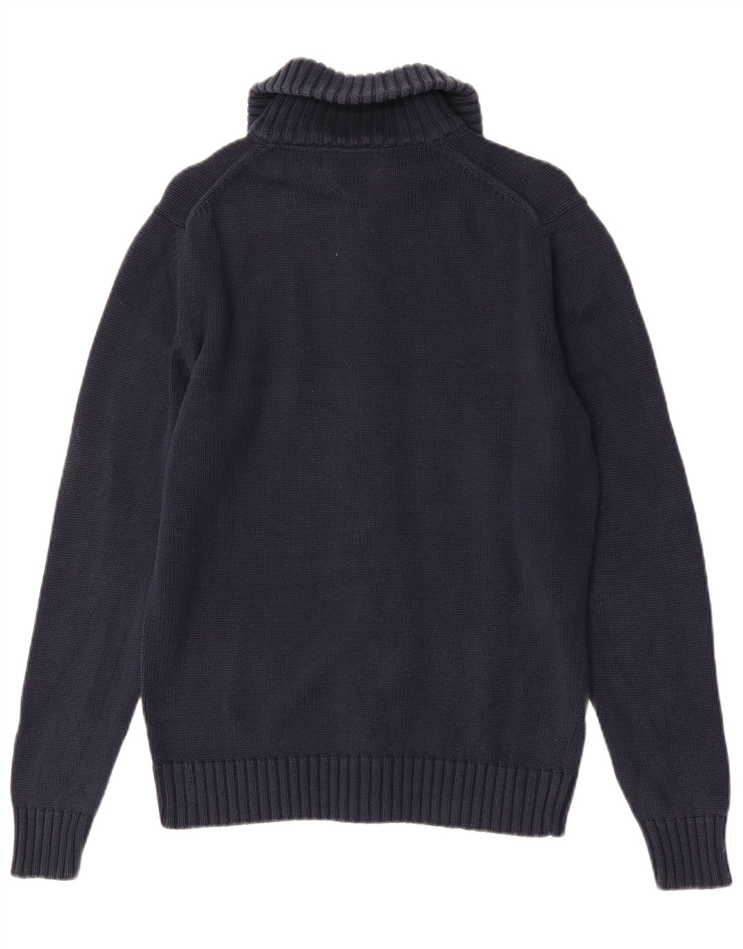Suéter cardigã masculino Zara médio azul marinho