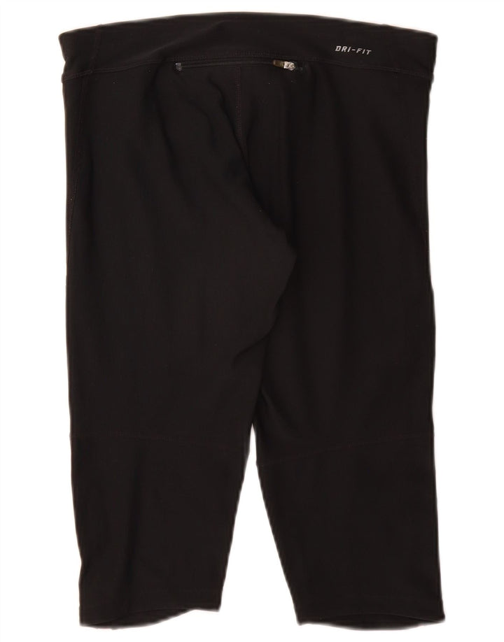 Leggings Nike Dri Fit Capri UK 10 Pequenas Pretas