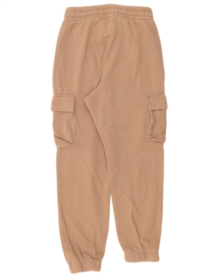 Zara Mens Cargo Calças de treino Joggers Médio Bege