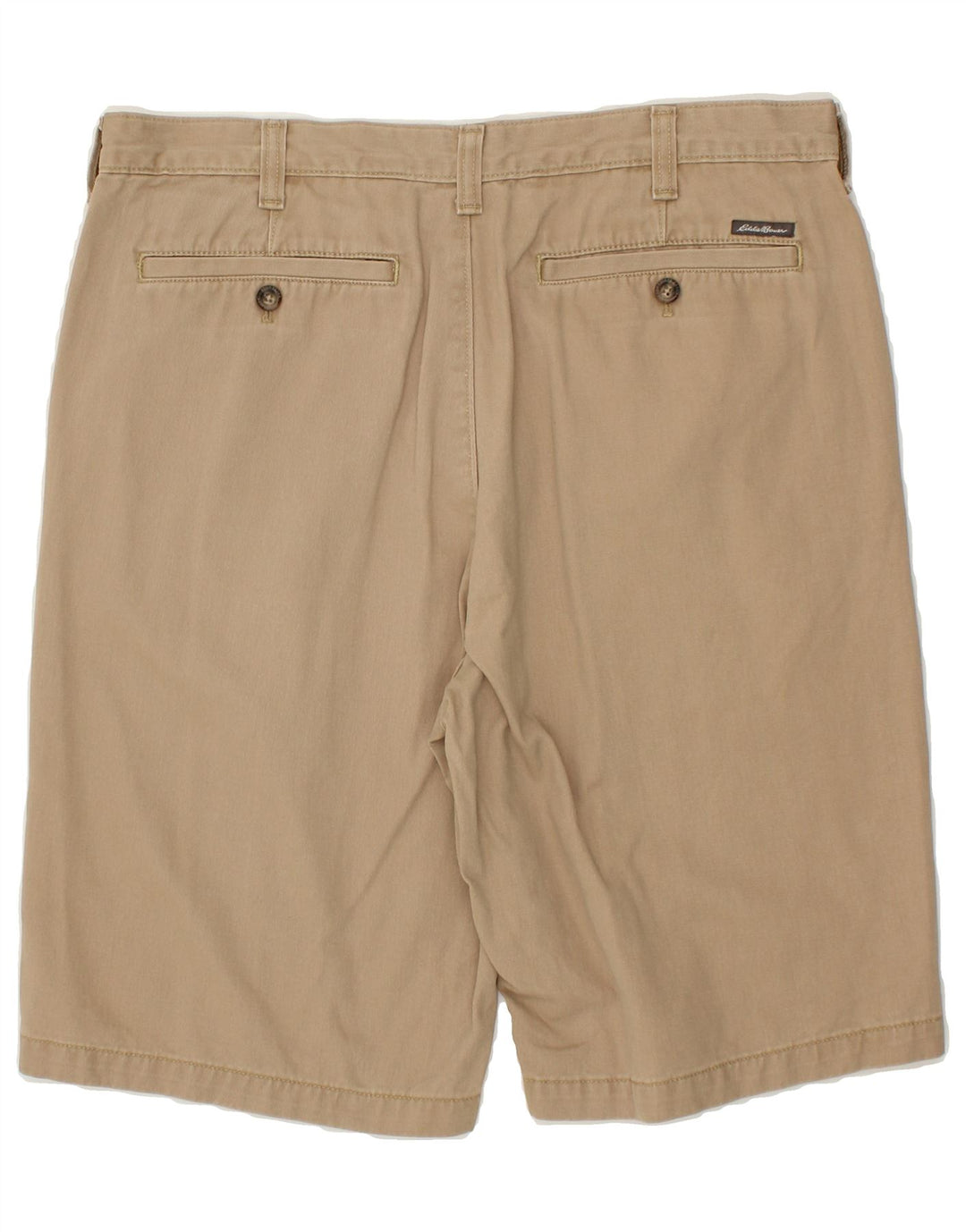 EDDIE BAUER Mens Chino Shorts W36 Large Beige Cotton Vintage Eddie Bauer and Second-Hand Eddie Bauer from Messina Hembry 