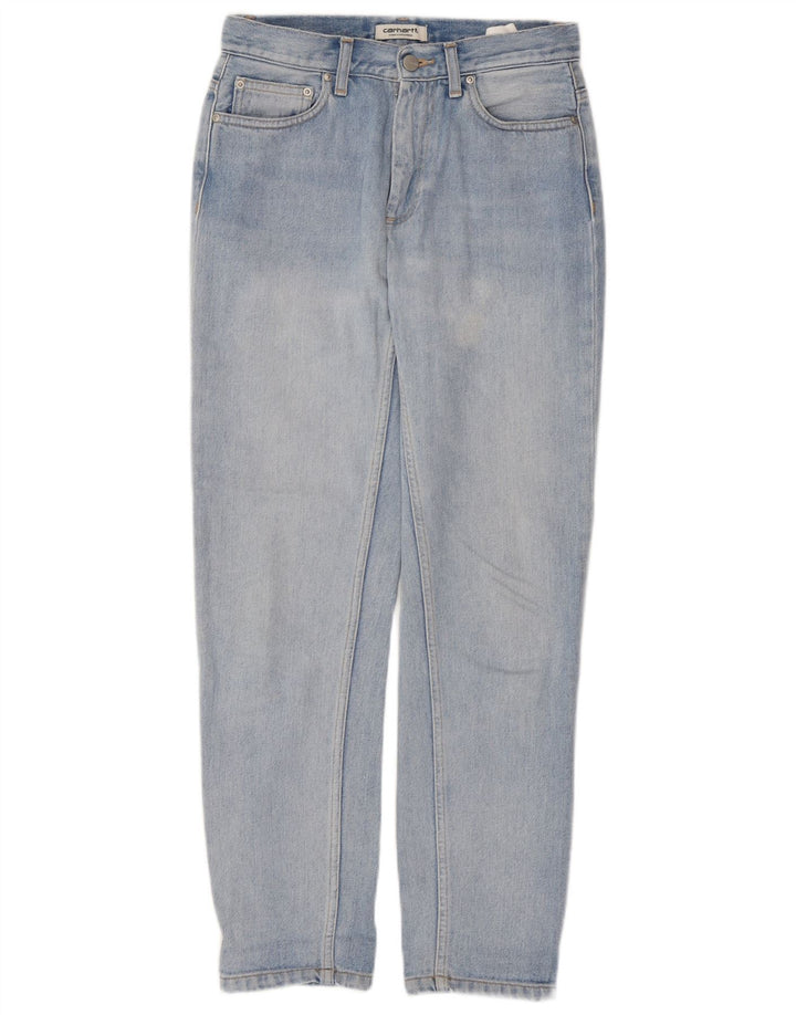 Jeans retos femininos Carhartt W26 L28 algodão azul