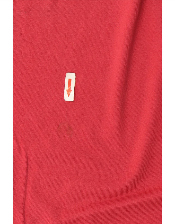 Camiseta masculina Levi's pequena vermelha