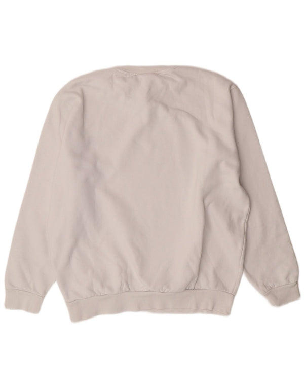 ELLESSE moletom masculino jumper grande algodão branco