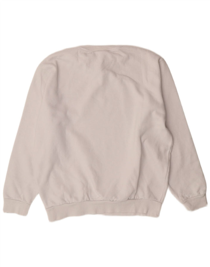 ELLESSE moletom masculino jumper grande algodão branco