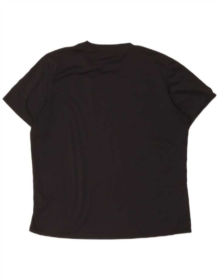 Adidas Mens Climacool Camiseta Top XL Preto Poliéster