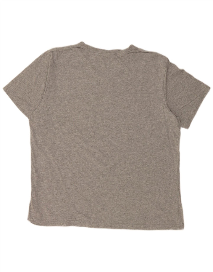 Camiseta masculina TOMMY HILFIGER grande cinza