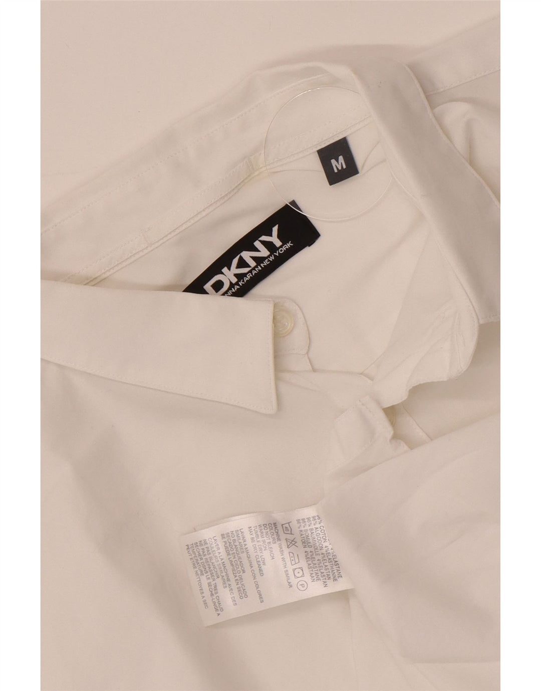 Camisa Dkny Menino 15-16 Anos Médio Algodão Branco