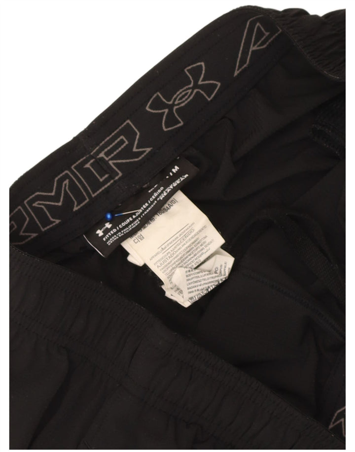 Under Armour Mens Heat Gear Sport Shorts poliéster preto médio