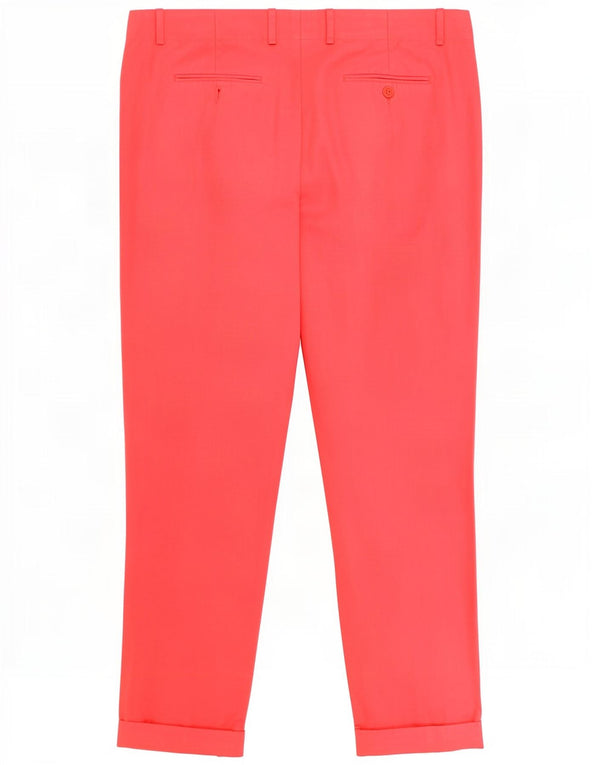 Calça Chino Feminina Massimo Dutti EU 44 XL W34 L28 Algodão Rosa
