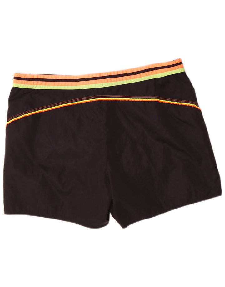 Calções de banho masculinos Colmar IT 54 grande preto colorblock nylon