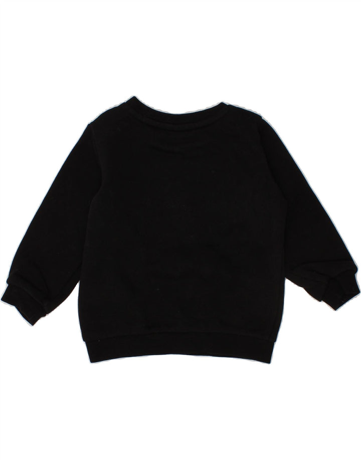 PUMA Baby Boys Graphic Sweatshirt Jumper 6-9 Months Black Cotton Vintage Puma and Second-Hand Puma from Messina Hembry 