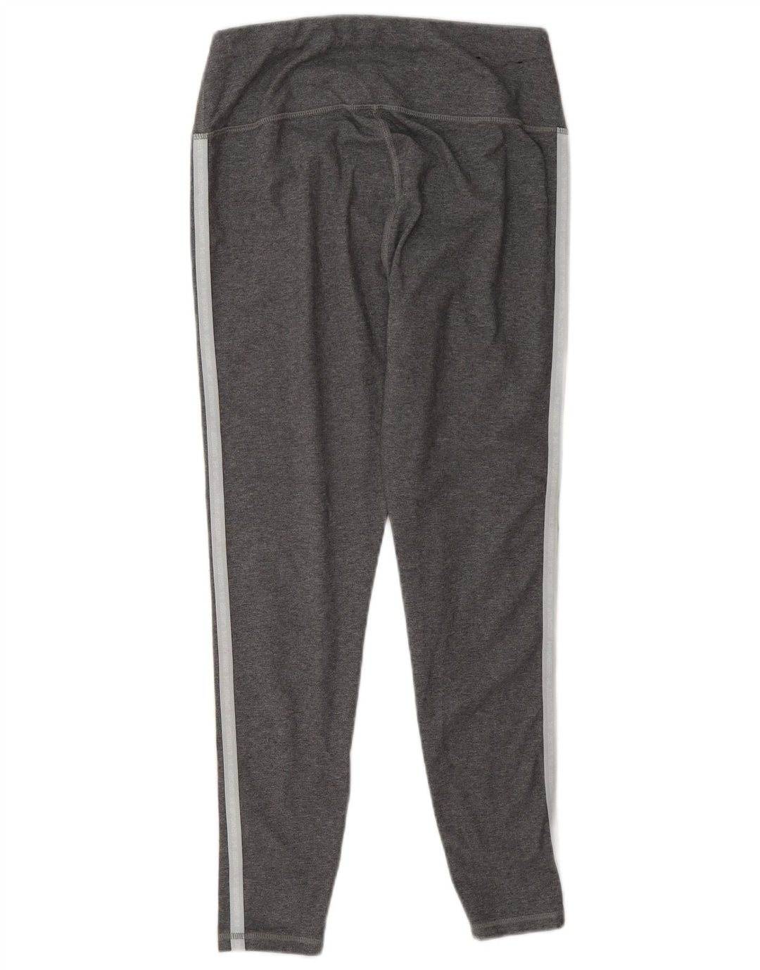 Under Armour Womens Crop Leggings Reino Unido 14 Algodão Colourblock Cinza Médio