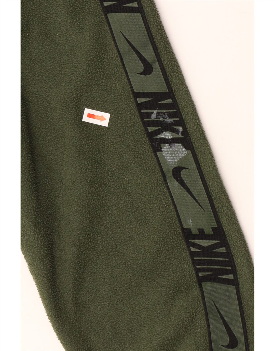 Jumper de lã com capuz gráfico masculino NIKE Therma-Fit XS verde poliéster