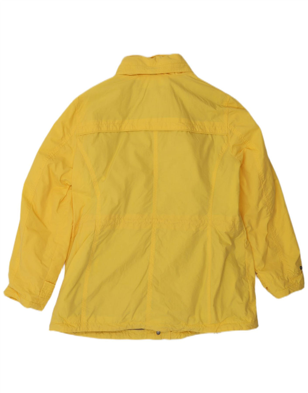 Jaqueta de chuva feminina com capuz KLEPPER UK 16 grande amarelo