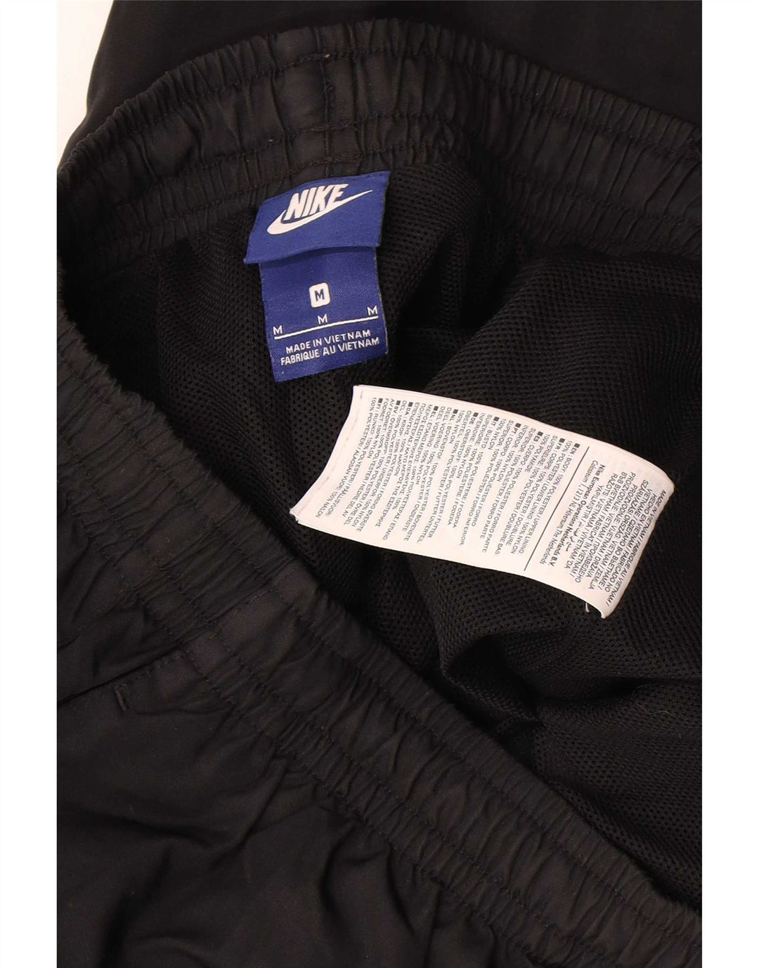 Nike Mens Treino Calças Joggers Médio Poliéster Preto