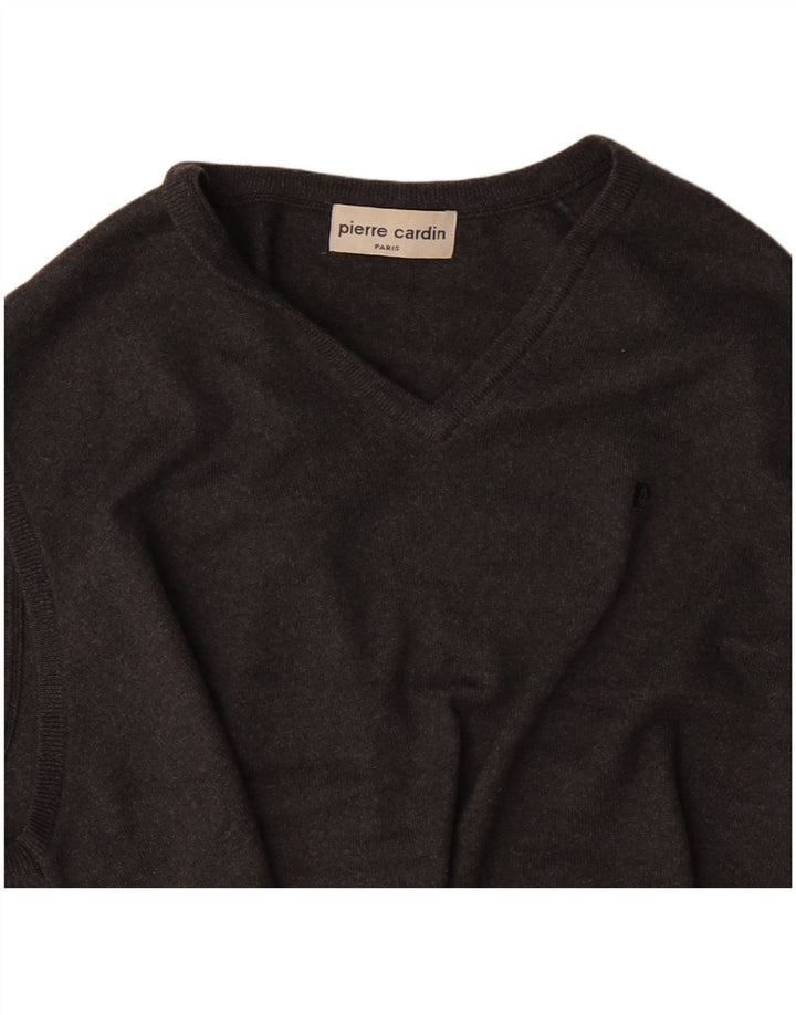 PIERRE CARDIN Mens Colete Regata XL Cinza Acrílico