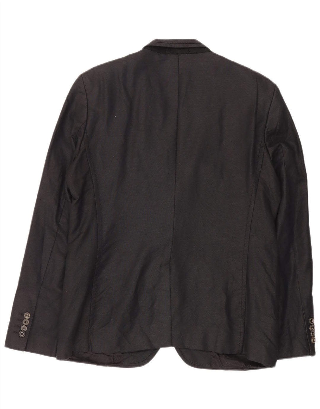 Jaqueta blazer masculina Zara com 2 botões EU 54 XL preta