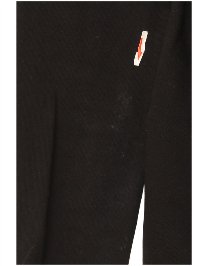 Jaqueta feminina de treino Barbour UK 10 algodão preto pequeno