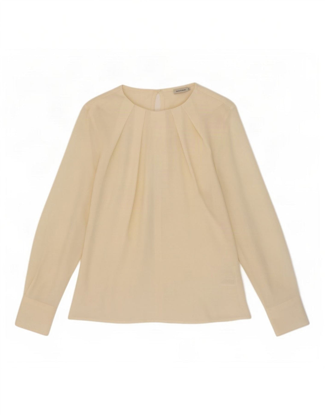 Blusa feminina de manga comprida Henry Cottons Top IT 44 poliéster branco médio