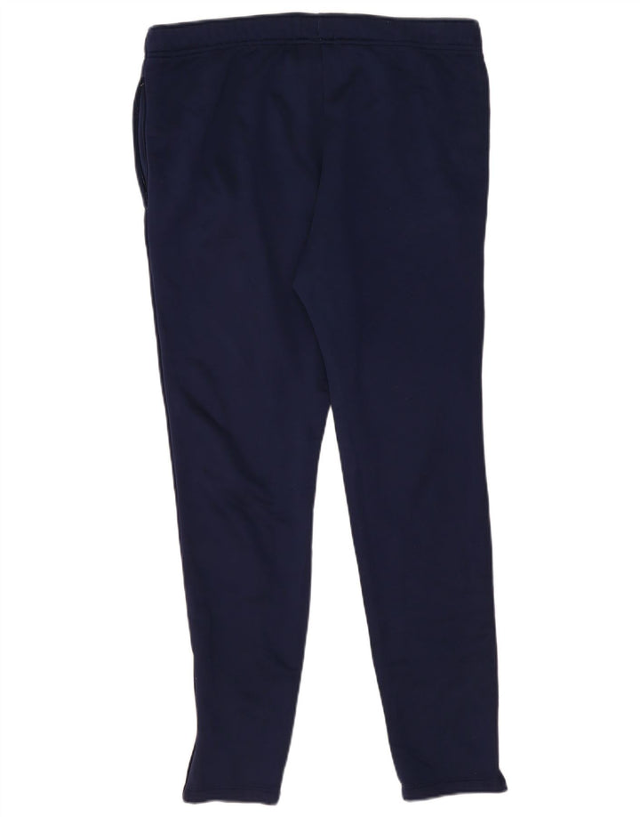 Calça de treino masculina Nike Dri Fit grande poliéster azul marinho