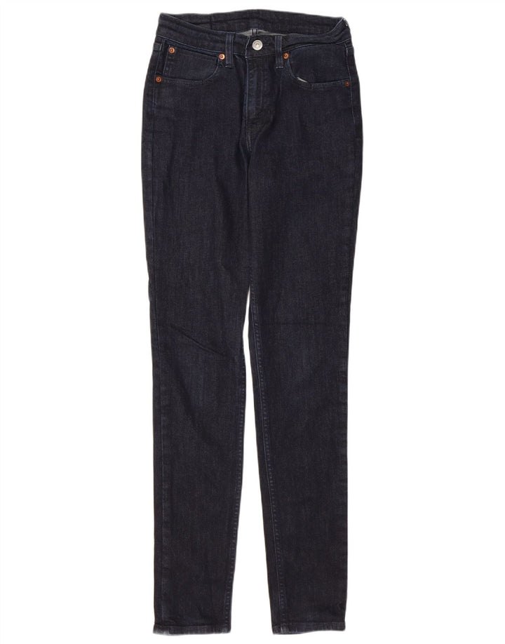 Jeans skinny feminino LEVI'S W27 L32 algodão azul marinho