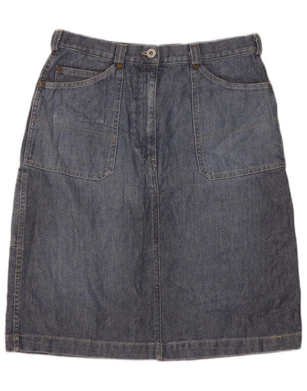 Saia jeans feminina Replay W29 algodão azul médio
