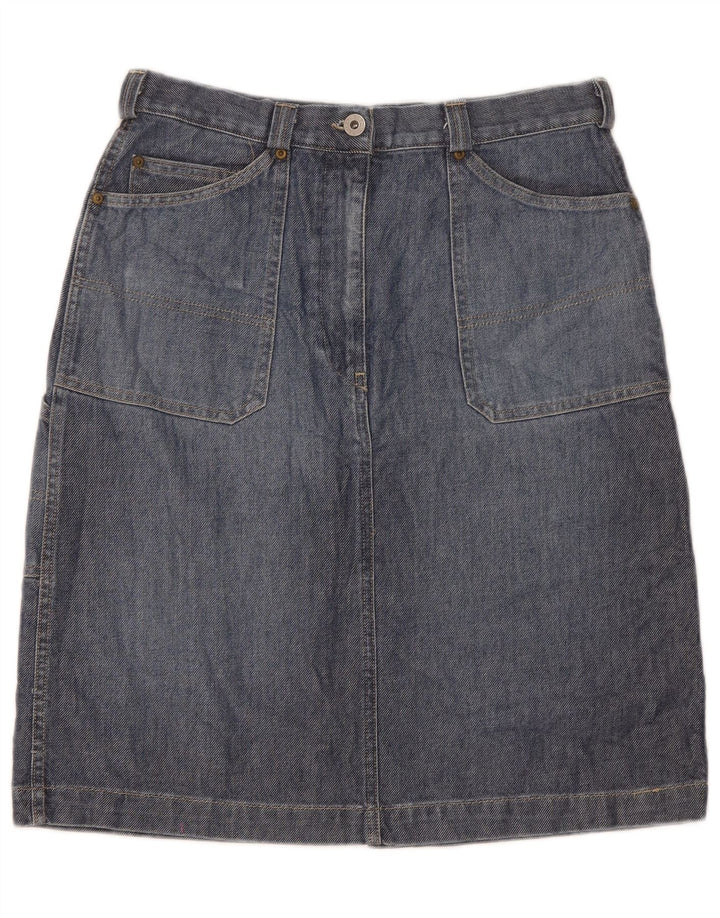 Saia jeans feminina Replay W29 algodão azul médio