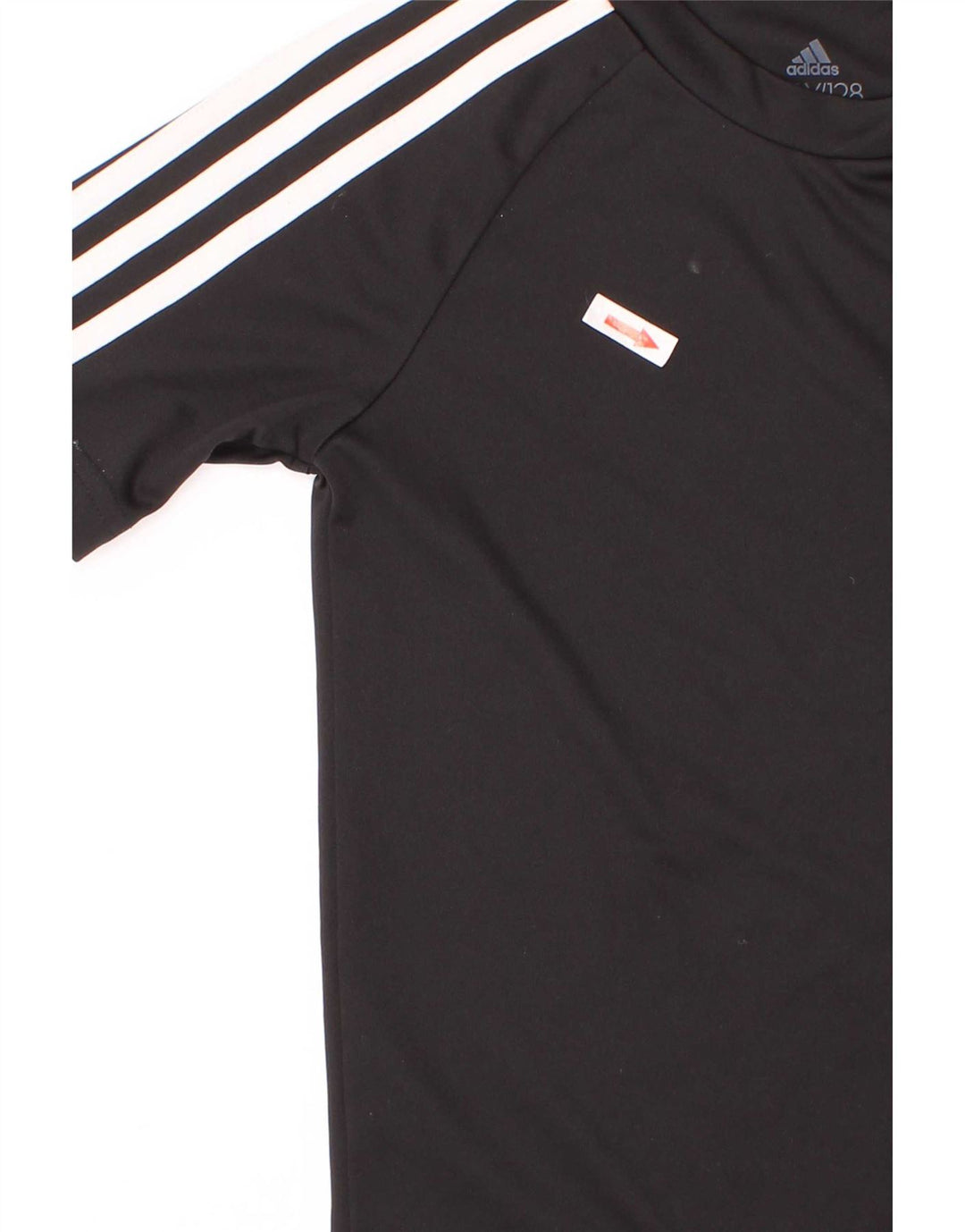 Camiseta Adidas Boys Aeroready Top 7-8 Anos Preto Poliéster