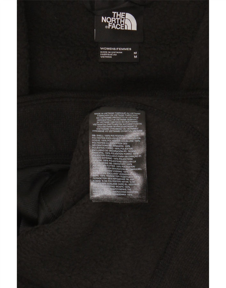 Jaqueta de treino feminina The North Face UK 14 poliéster preto médio
