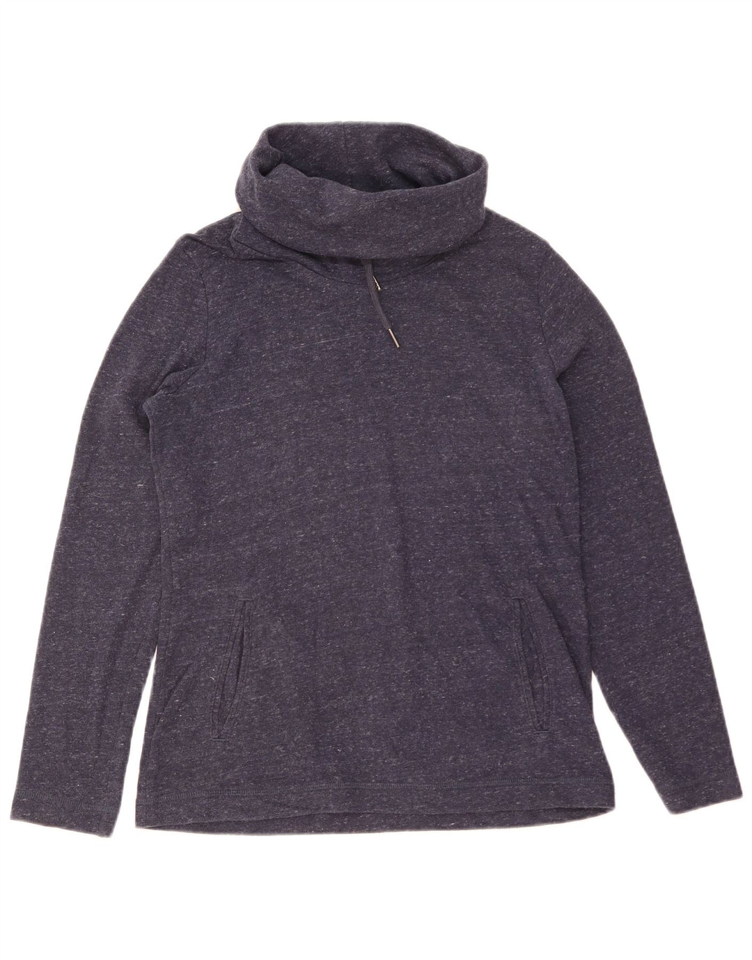Suéter feminino Marks & Spencer Reino Unido 10 pequeno azul marinho manchado