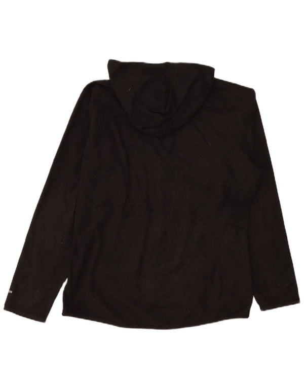 Jaqueta de lã com capuz feminina The North Face UK 18 XL poliéster preto
