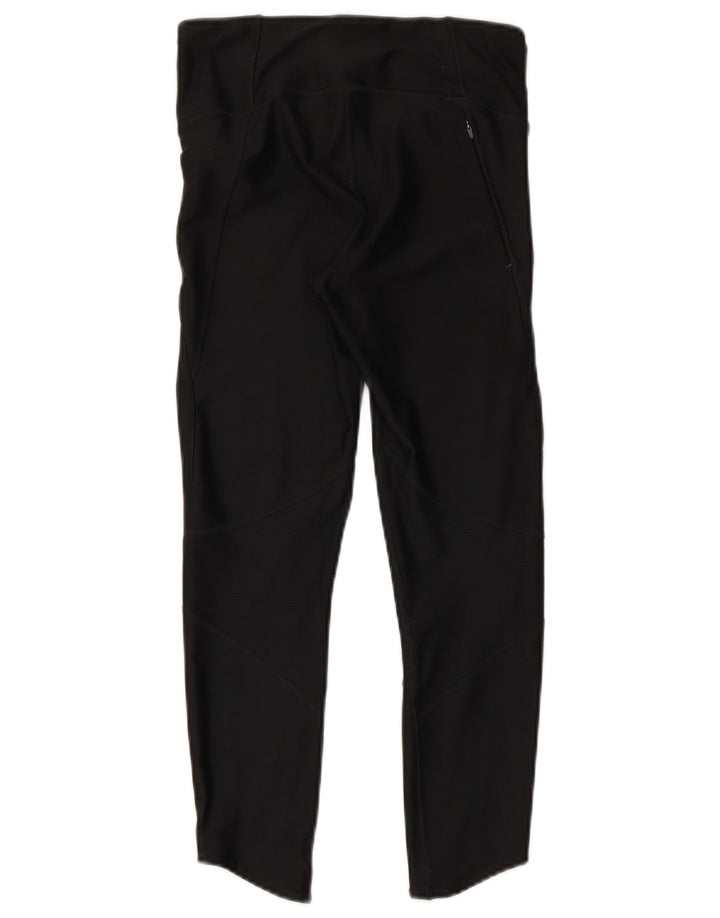 Under Armour Womens Heat Gear Leggings UK 12 poliéster preto médio