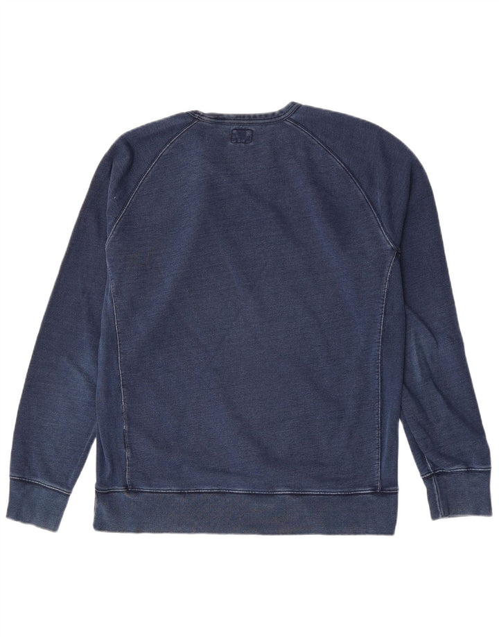 Moletom masculino Levi's Jumper grande algodão azul marinho