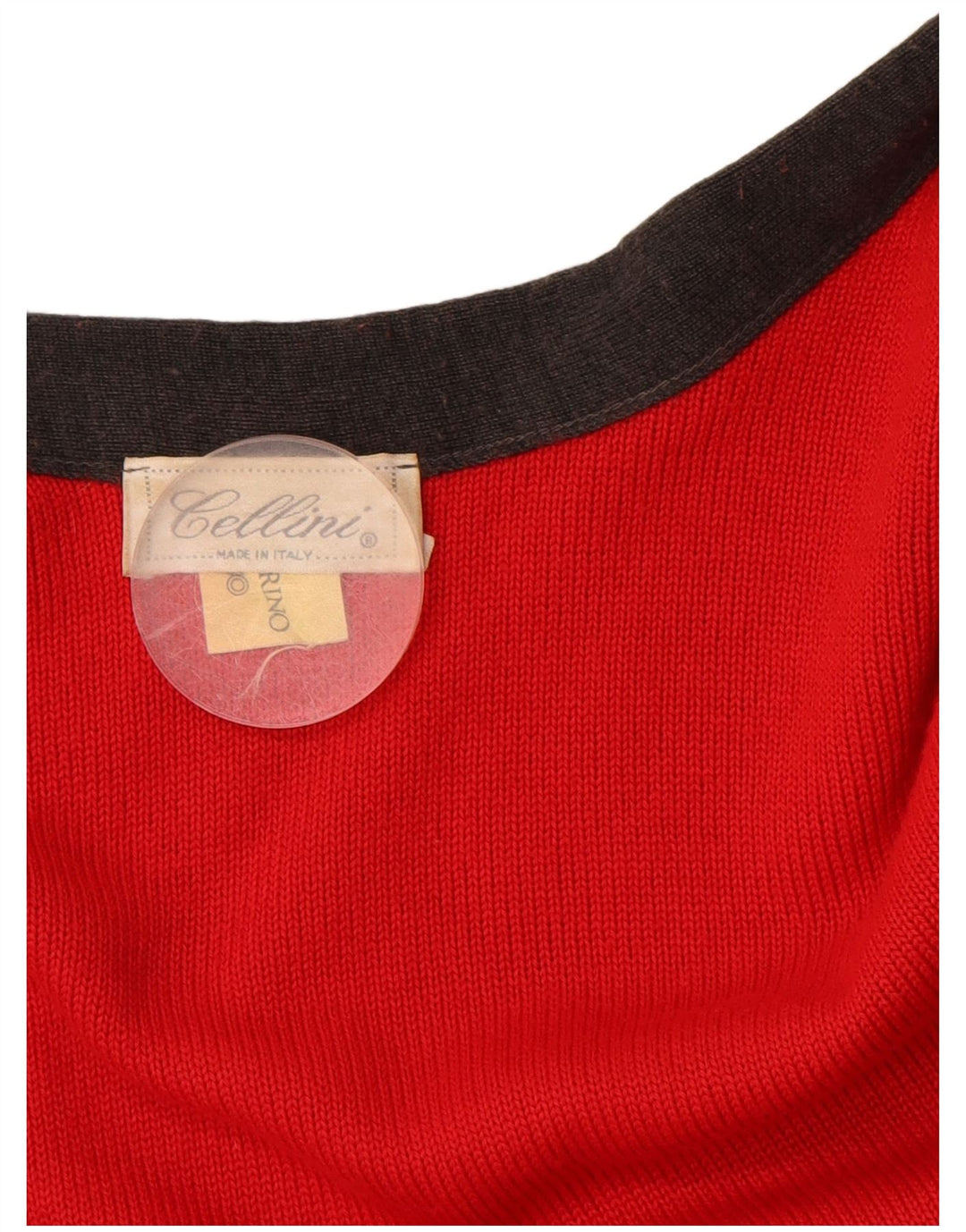 Suéter feminino Poncho Cardigan CELLINI tamanho único cinza bloco colorido