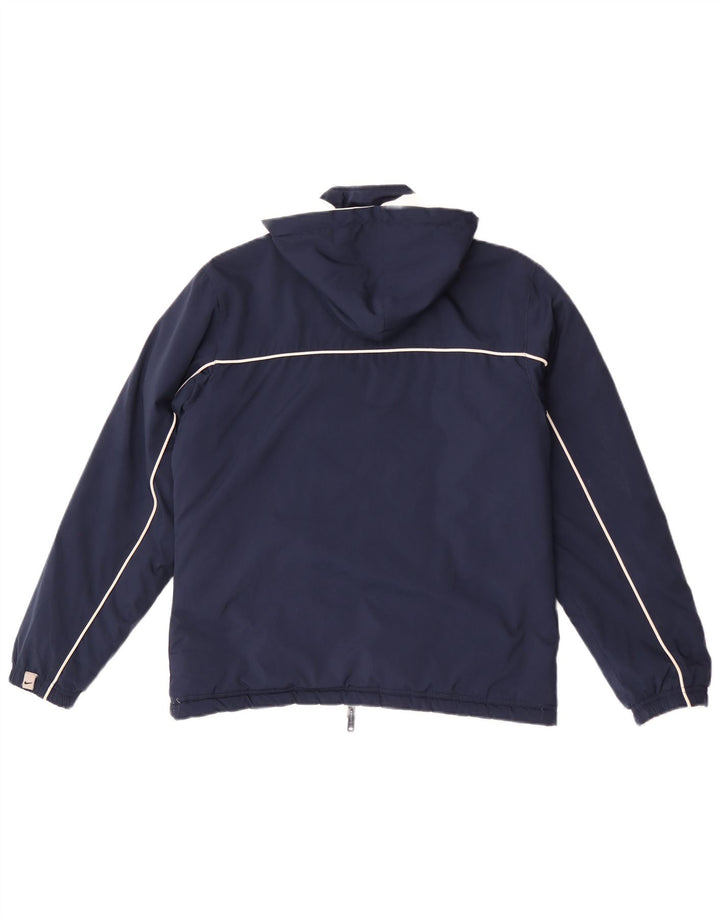Jaqueta Nike Feminina com Capuz Reversível UK 10/12 Médio Azul Marinho Colourblock