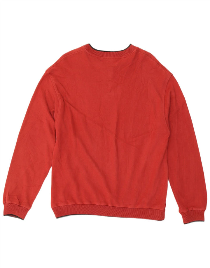 Moletom masculino AUSTRALIAN L'ALPINA Jumper IT 52 grande algodão vermelho